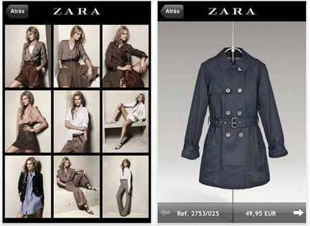 zara-iphone-application