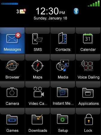 bb storm menu
