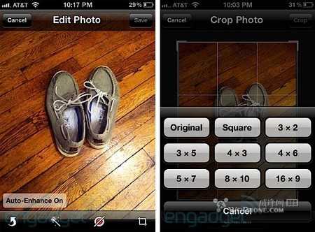 ios 5 camara