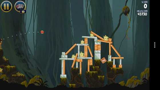 angry birds dagobah