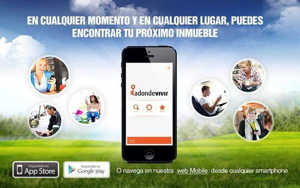 ¿En busca de un departamento nuevo? ¡Descarga Adondevivir.com!