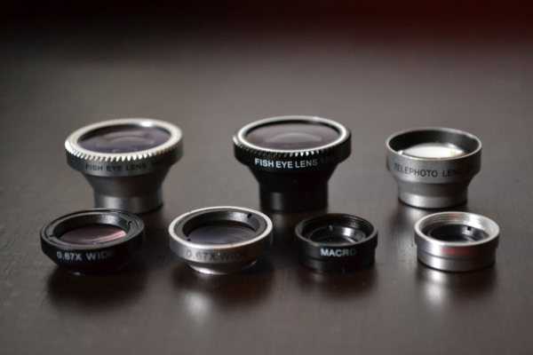 Lentes para cámara de celular